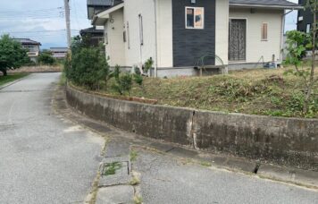 草刈り施工後