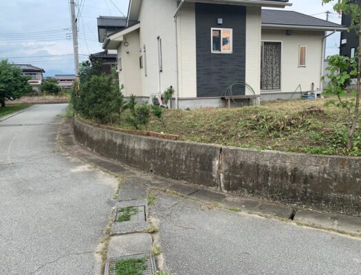 草刈り施工後